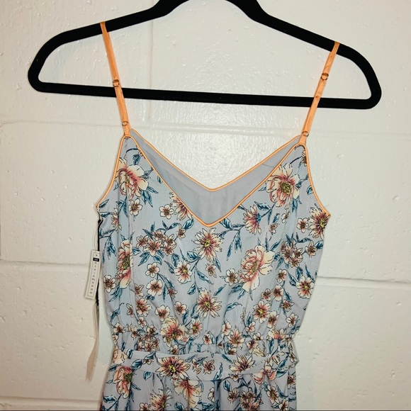 Leith Floral Crop Piped Cami Jumpsuit - Picture 9 of 10